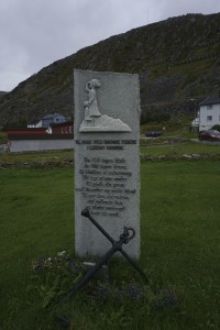 Lebesby stau for tapte på havet
